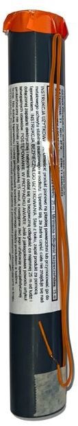 Tarra Dýmová mina oranžová, jednovýstřelová výmetnice 30 mm s palníkem