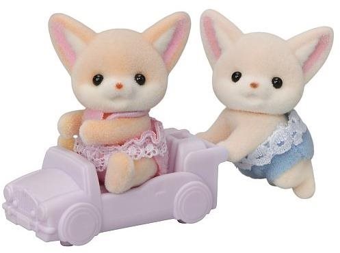 Sylvanian families Dvojčata fenci s autíčkem