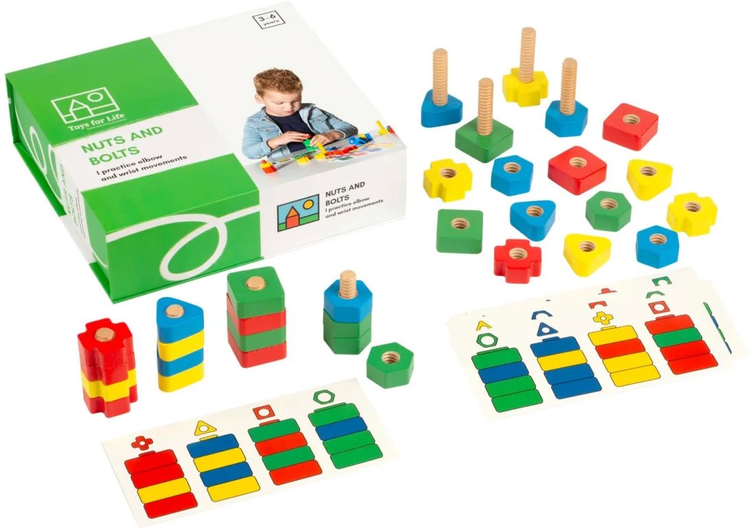 Toys for life Matice a šrouby