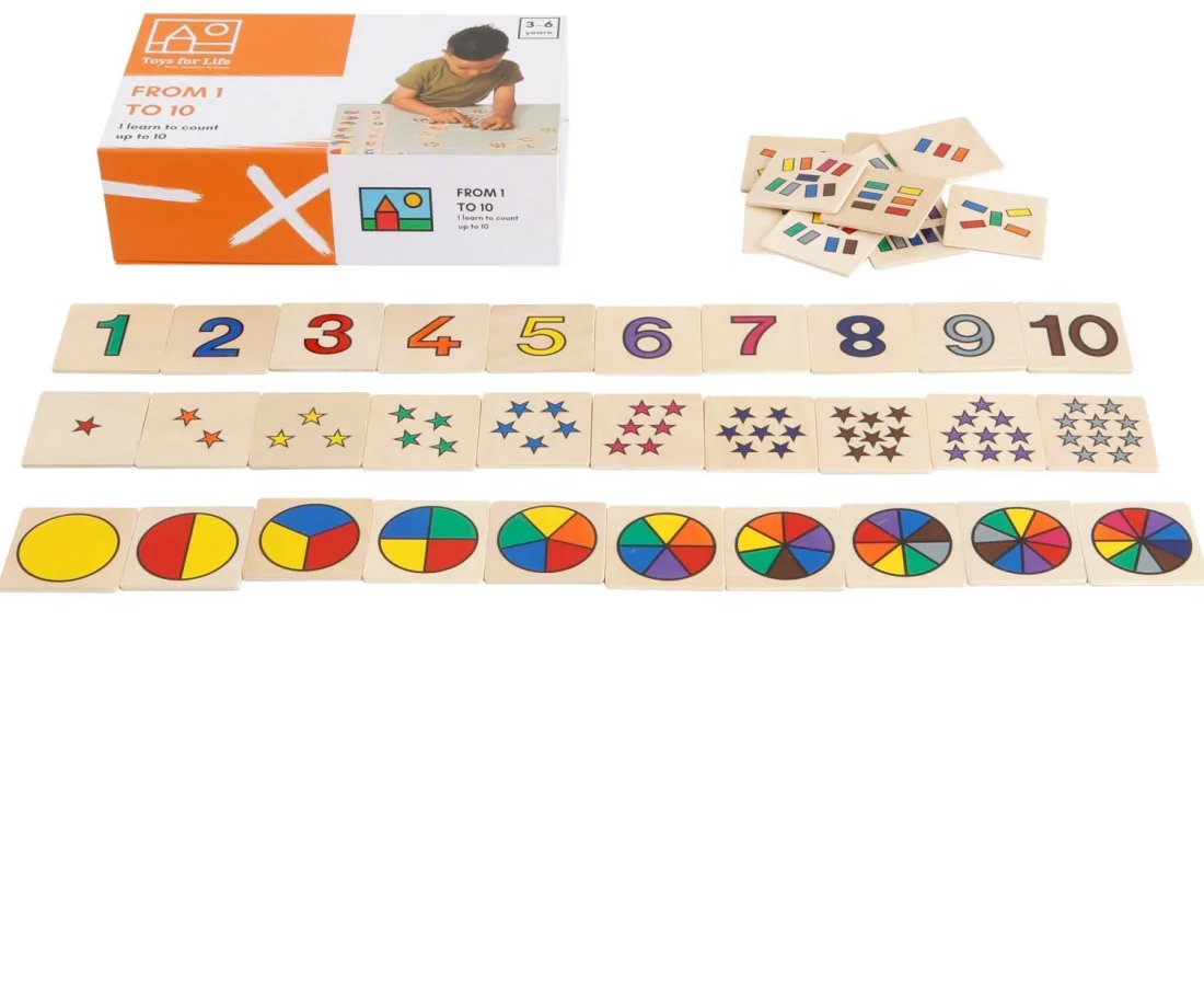 Toys for life Počítání od 1 do 10