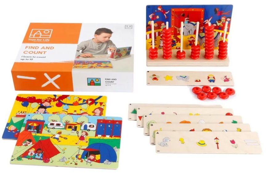 Toys for life Hledáme a počítáme