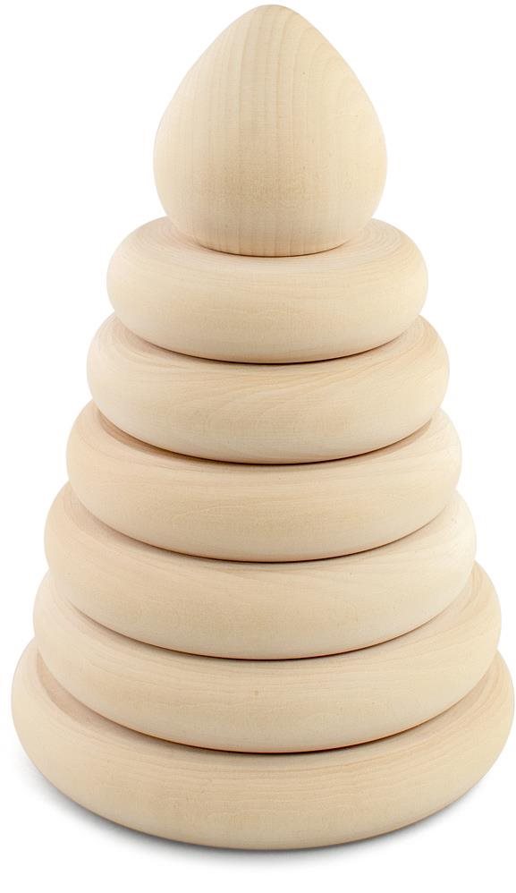 Ulanik Dřevná pyramida kulatá