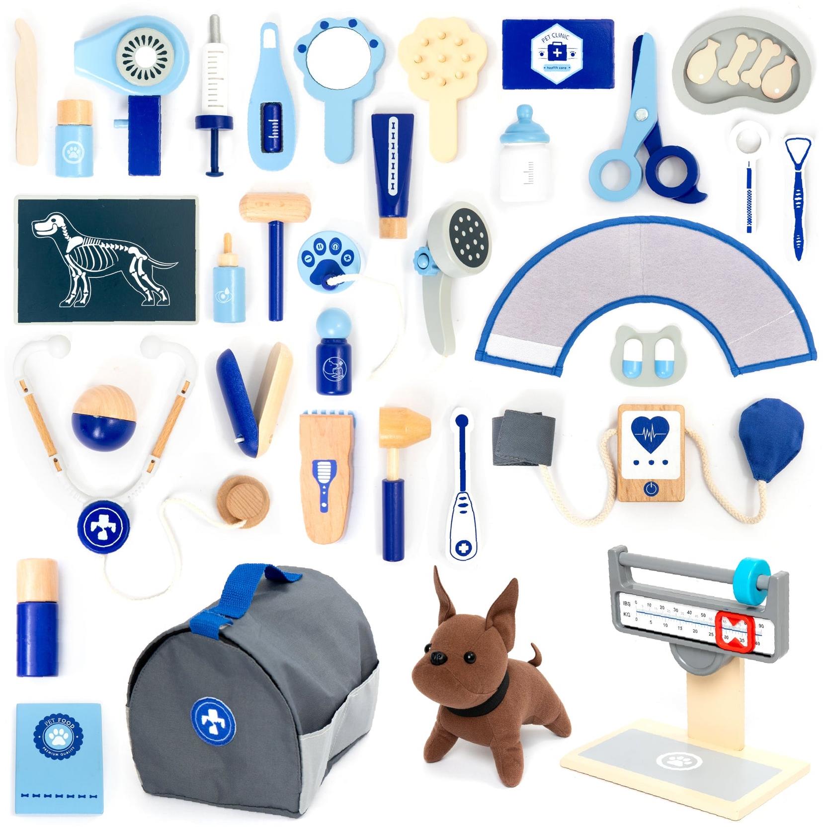 UMU® Veterinární sada 37 ks modrá
