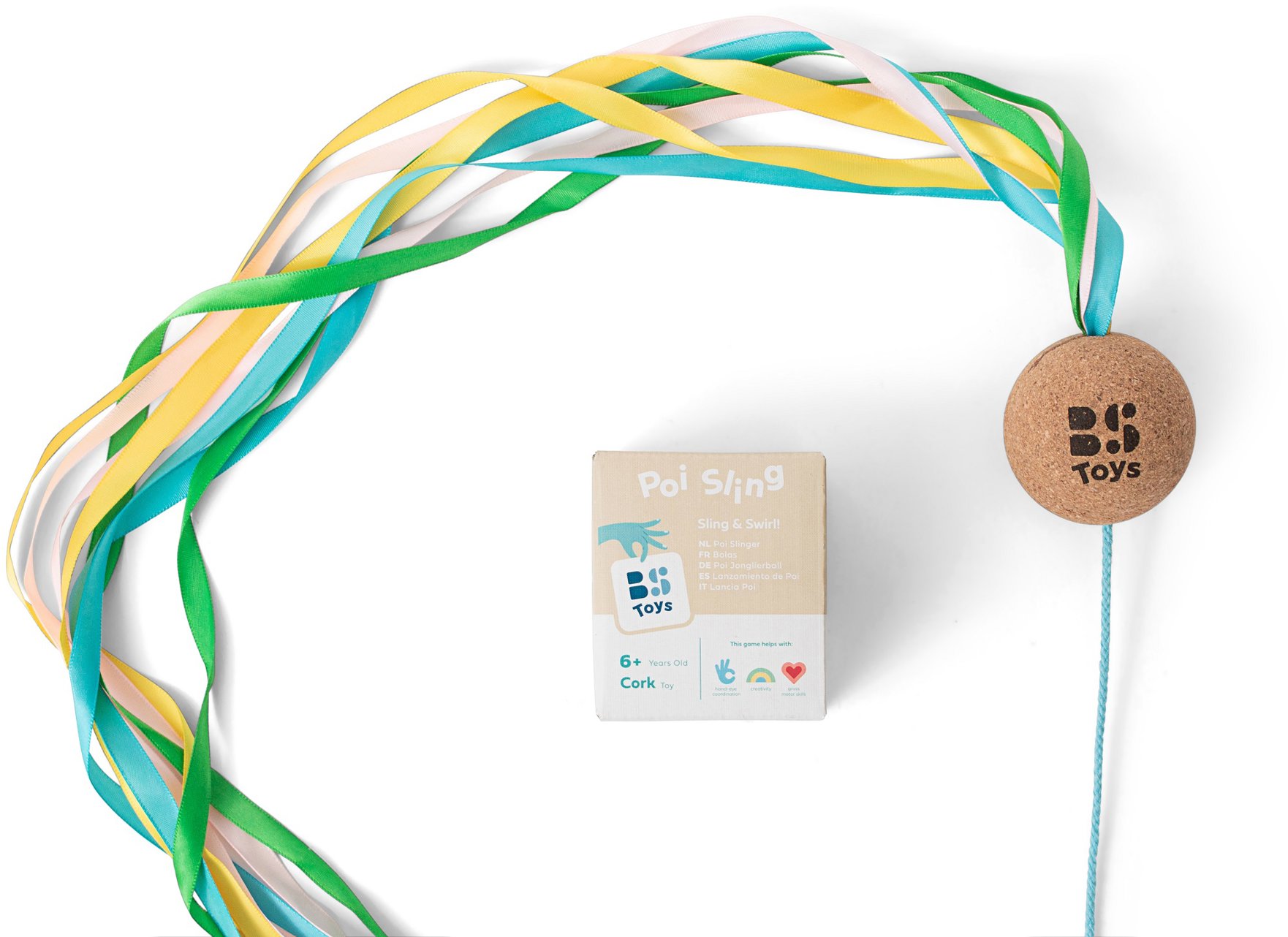BS Toys Poi Sling – pomůcka pro rozvoj motoriky