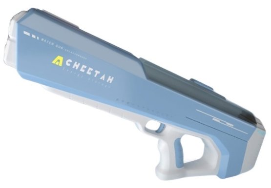 IQ models Elektrická vodní pistole Cheetah s automatickým nasáváním - modrá