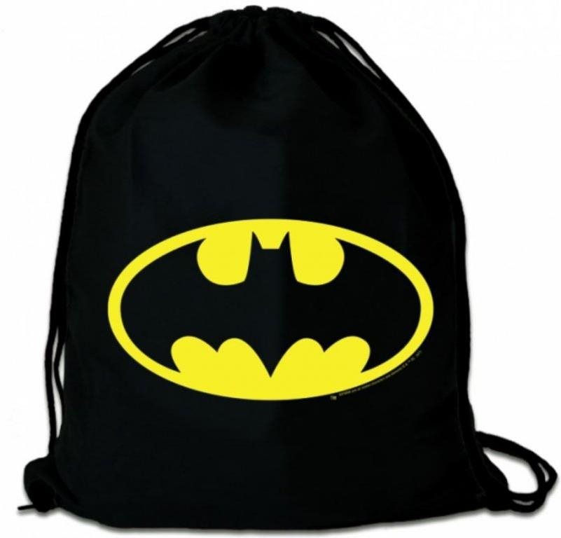 LOGOSHIRT DC Comics: Batman, černý, 35 × 44 cm