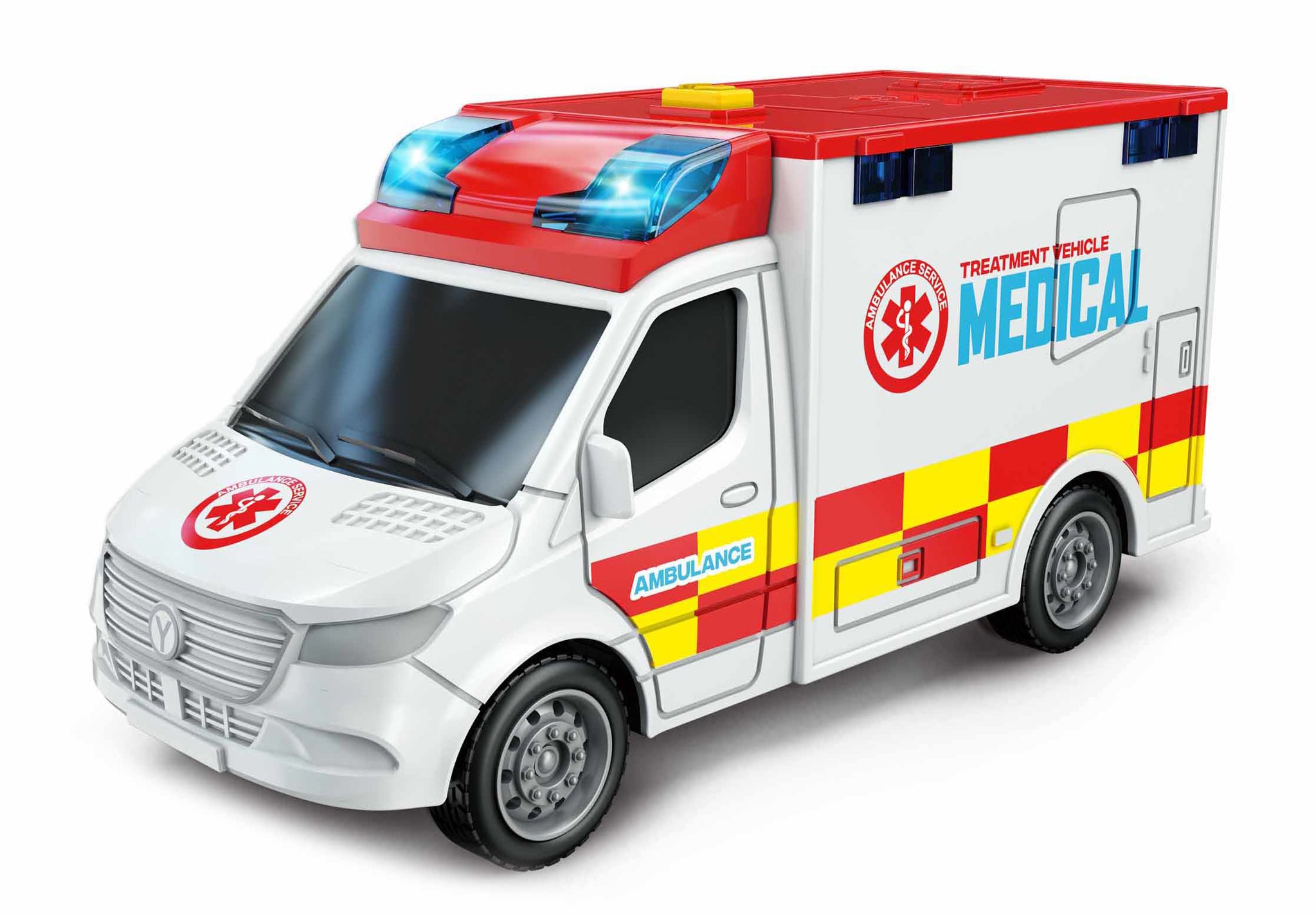 WIKY Auto sanitka s efekty