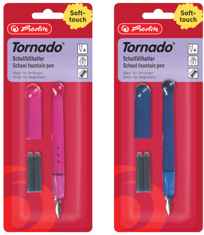 HERLITZ Tornado se hrotem A - spolehlivý a pohodlný psací kuličák