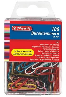 HERLITZ 26 mm, mix barev - balení 100 ks