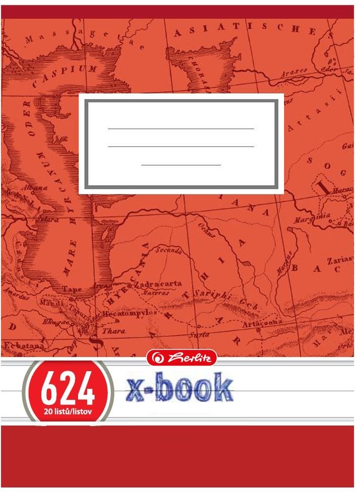 HERLITZ 624 A6, linkovaný, 20 listů