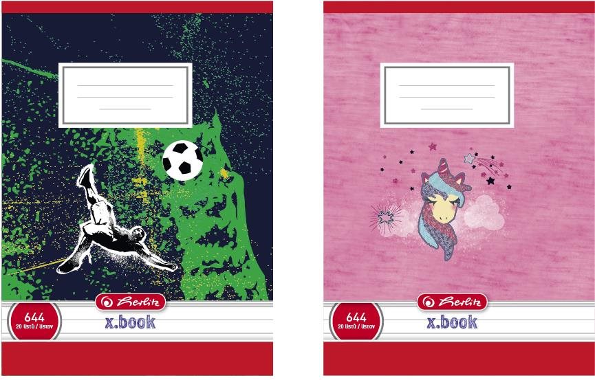 HERLITZ 644 A6 - Kvalitní linkovaný sešit pro každodenní použití