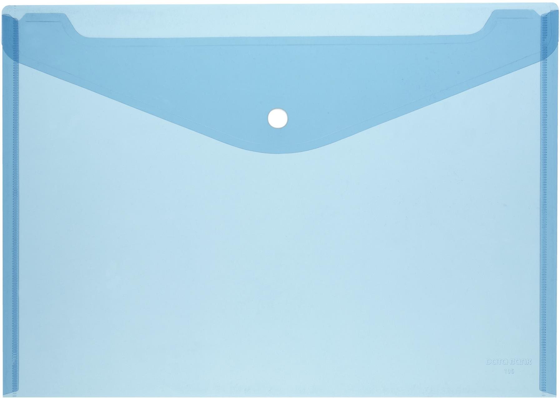 Herlitz s drukem A4, transparentní modrá