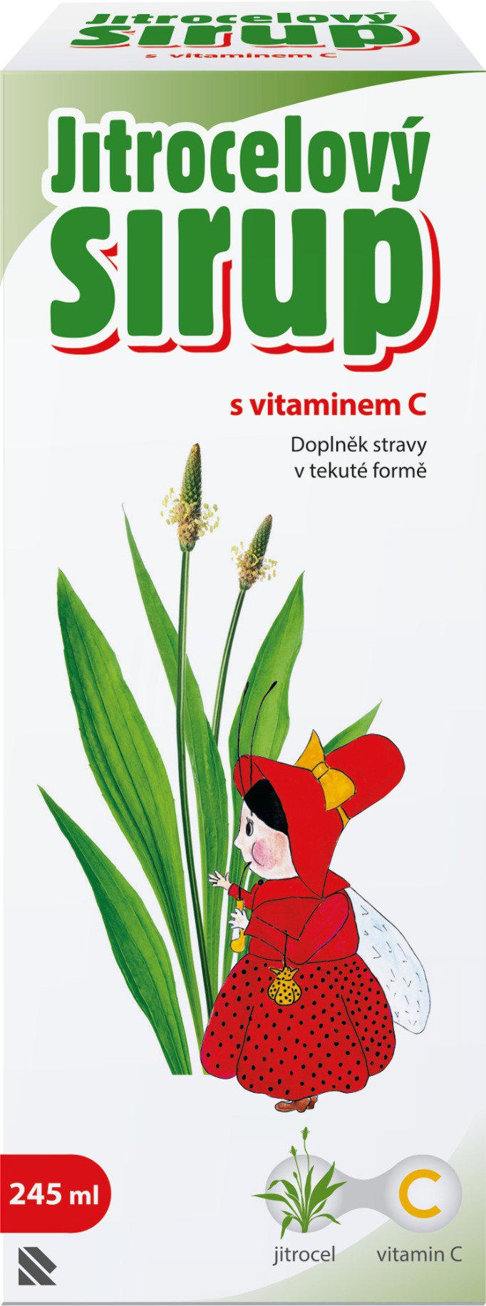 Herbacos Jitrocelový sirup s vitaminem C 320g