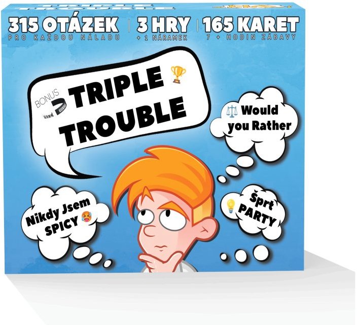 Triple trouble, pack - Hry na Zdraví