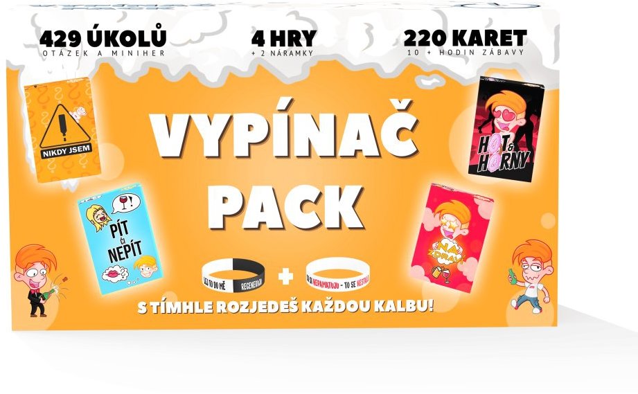 Vypínač, pack - Hry na Zdraví
