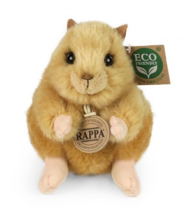 Rappa Plyšový křeček zlatý 16 cm