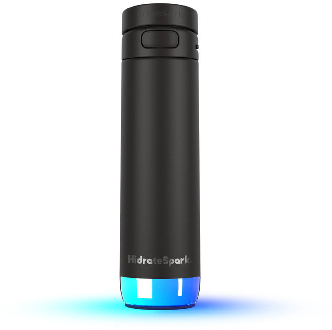 HidrateSpark PRO 2 chytrá lahev s brčkem, 621 ml, černá