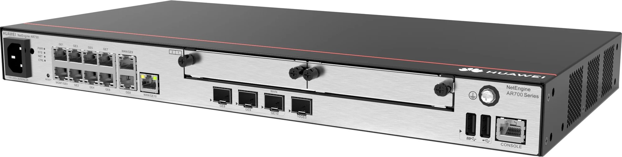 Router HUAWEI AR730 s vysokou propustností a mnoha porty