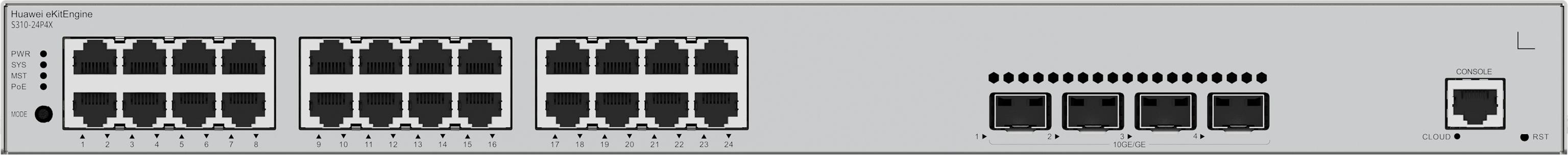 Huawei S310-24P4X switch s 24 porty a PoE