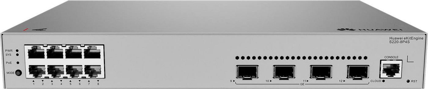 Huawei S220-8P4S switch s 8 porty a PoE