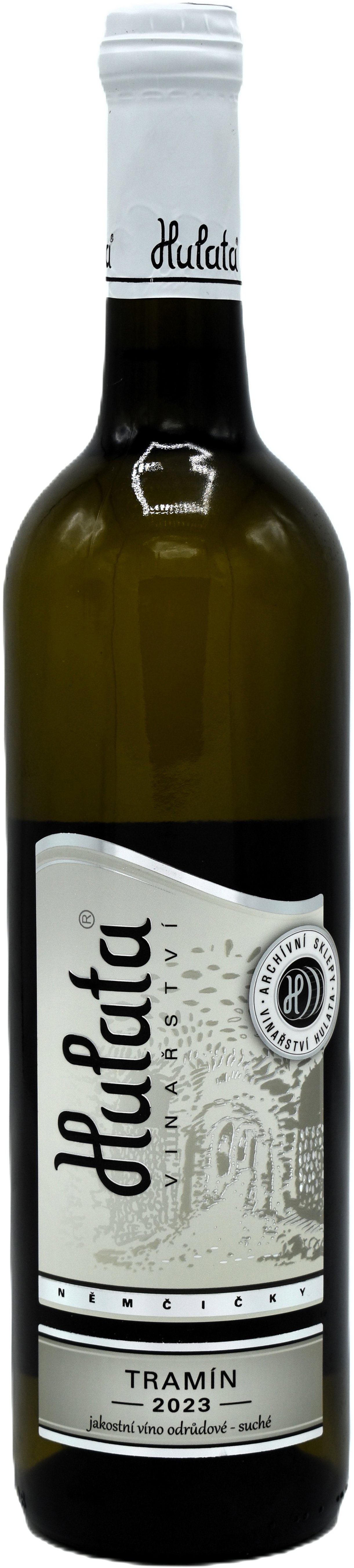 Vinařství Hulata Tramín 2023 - jakostní, suché, 0,75 l, 14 % vol.