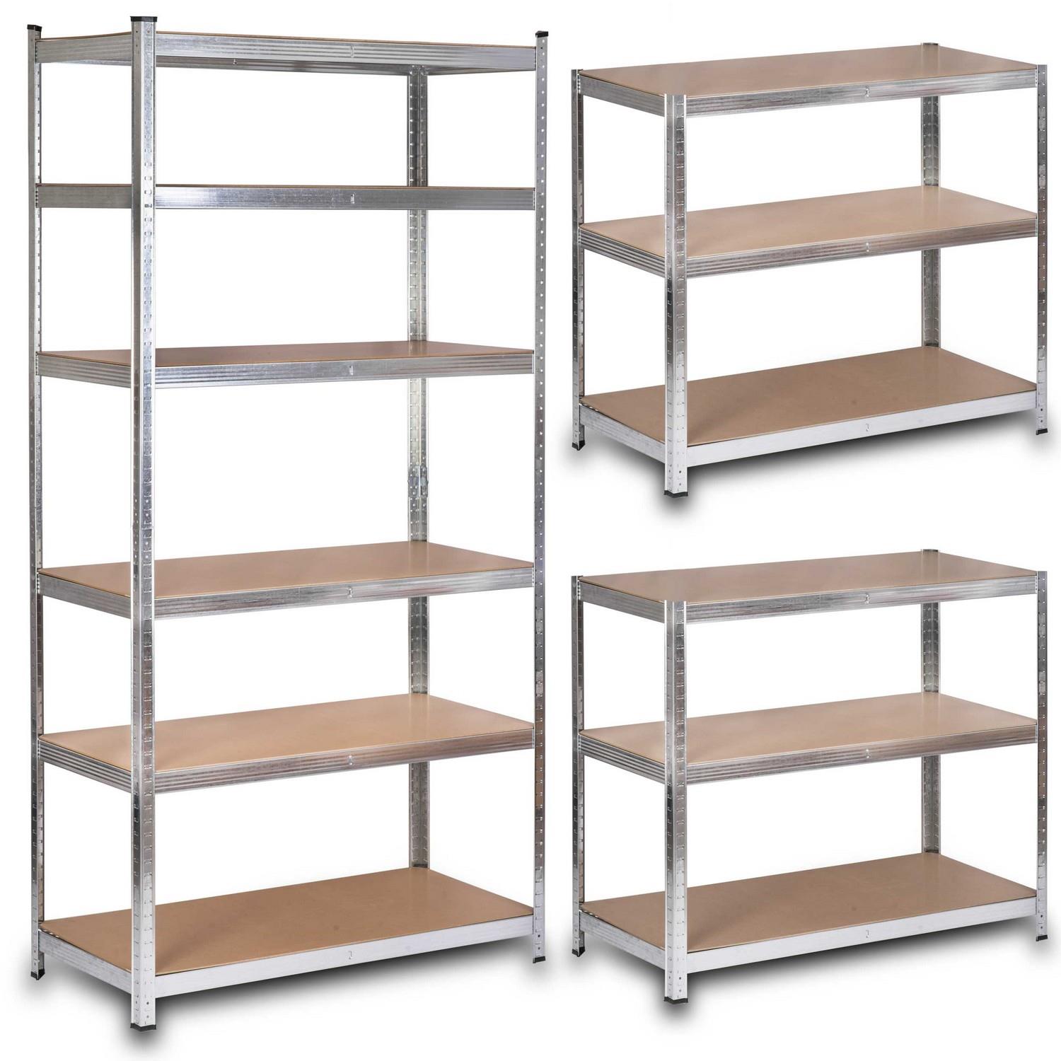 Humberg Kovový regál 222 × 110 × 50 cm Humberg HR-815