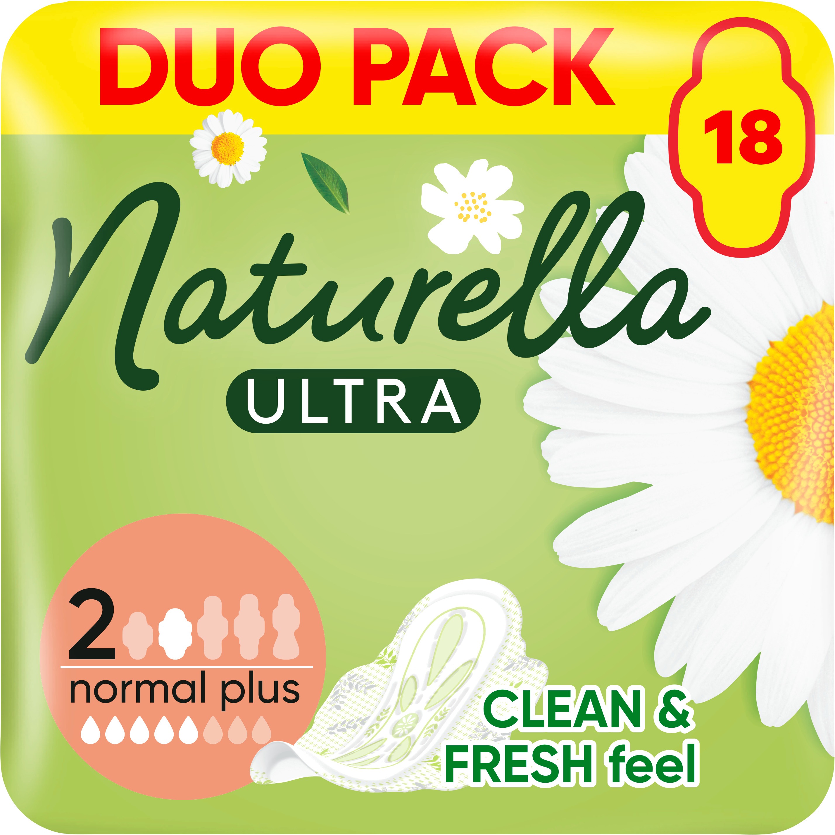 NATURELLA Ultra Normal Plus Vložky 18 ks