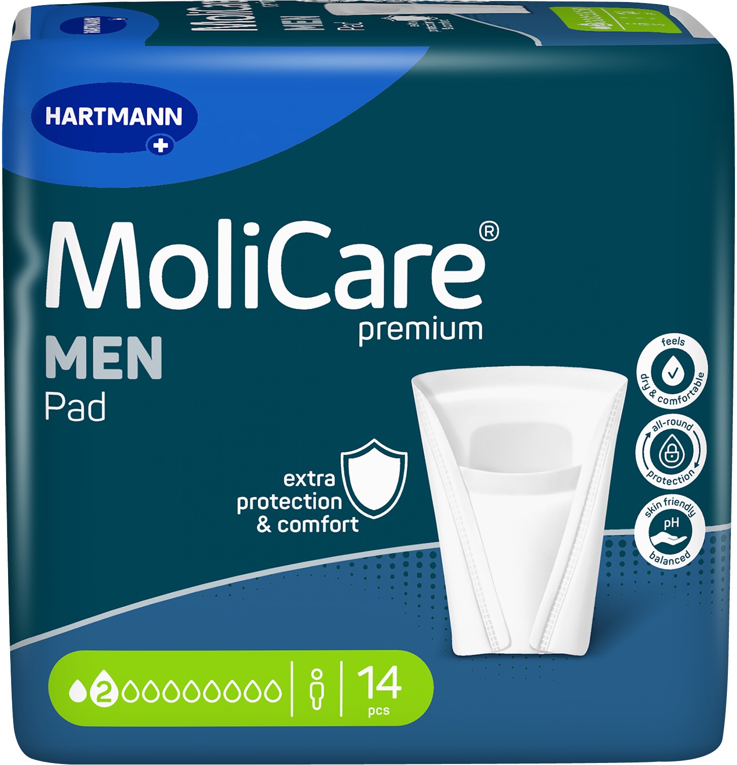 MoliCare Men 2 kapky, 14 ks