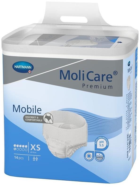 MoliCare Mobile 6 kapek velikost XS, 14 ks
