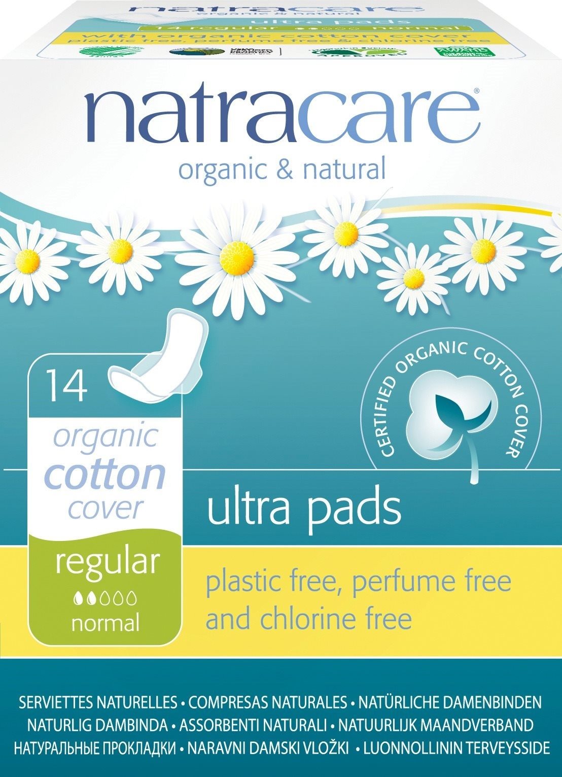 NATRACARE Ultra REGULAR s křidélky 14 ks