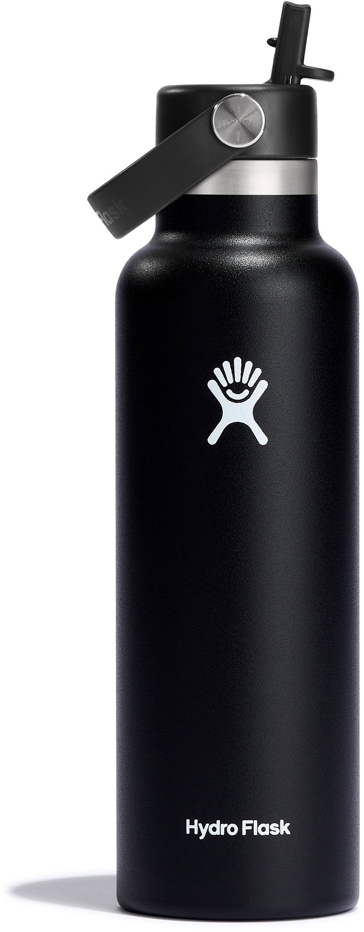Hydro Flask Nerezová termoláhev Standard Mouth Straw Cap 621 ml Black