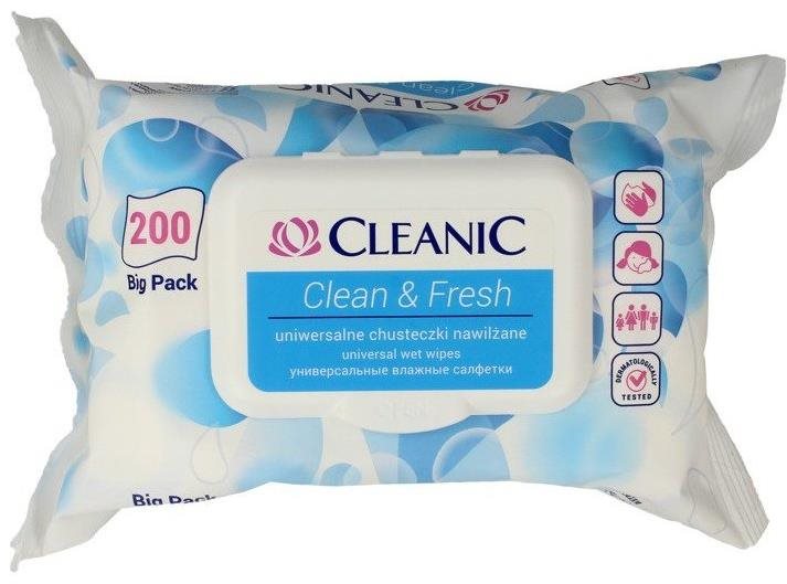 CLEANIC Clean & Fresh 200 ks