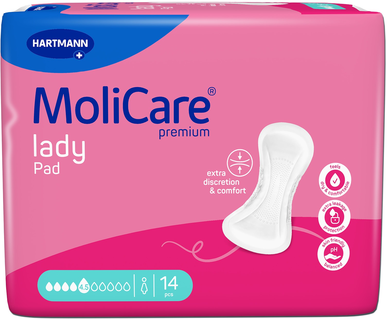 MoliCare Lady 4,5 kapky, 14 ks