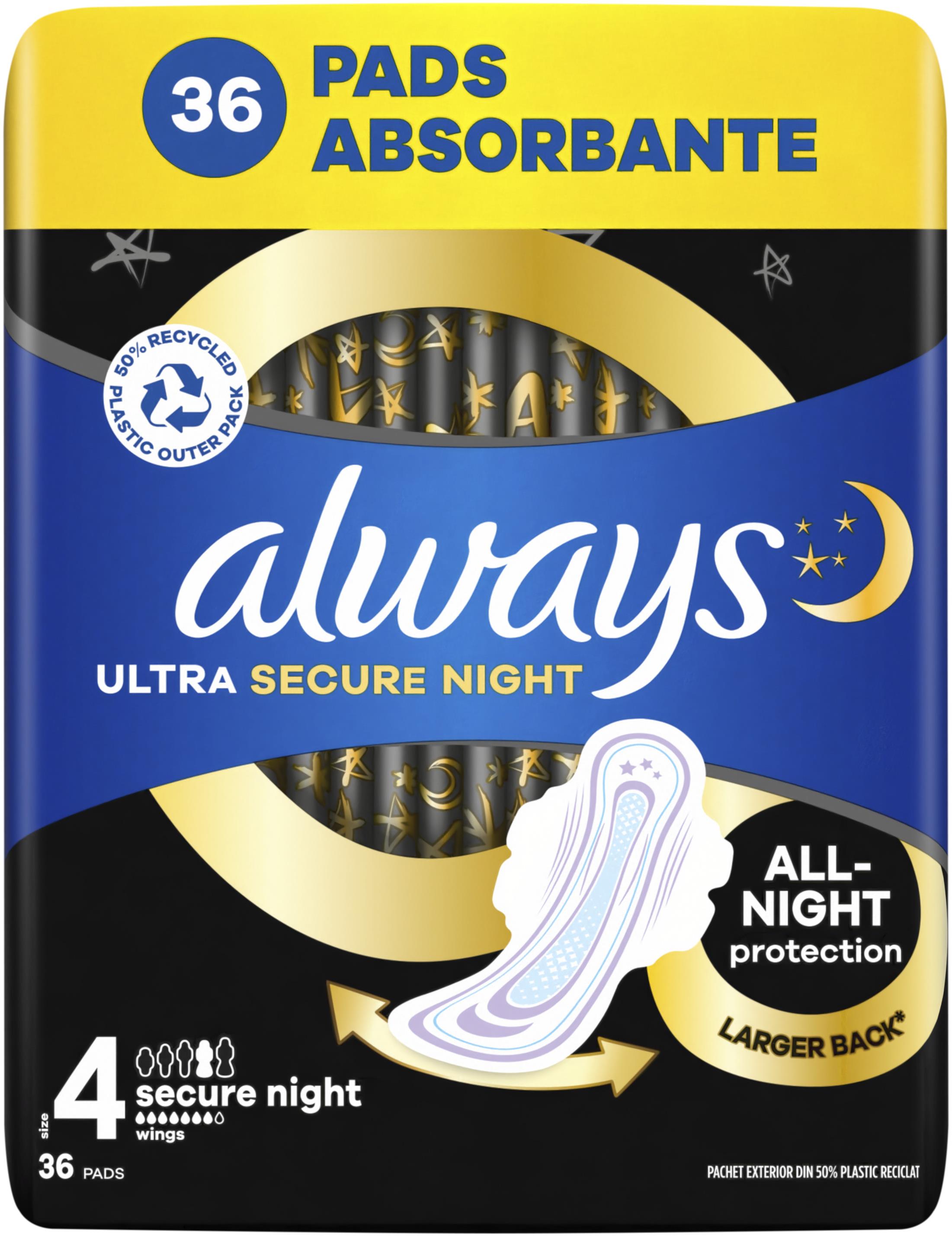 ALWAYS Ultra Secure Night 36 ks
