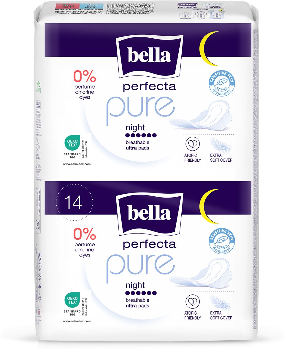 BELLA Perfecta Pure Night Ultra Thin Night 14 ks