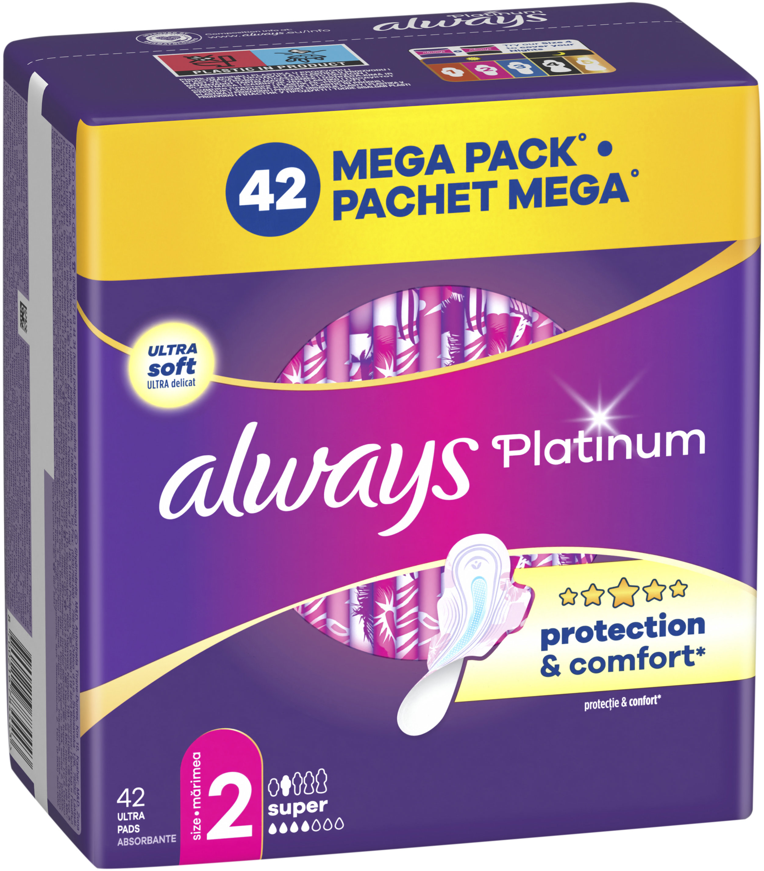 ALWAYS Platinum Super 42 ks