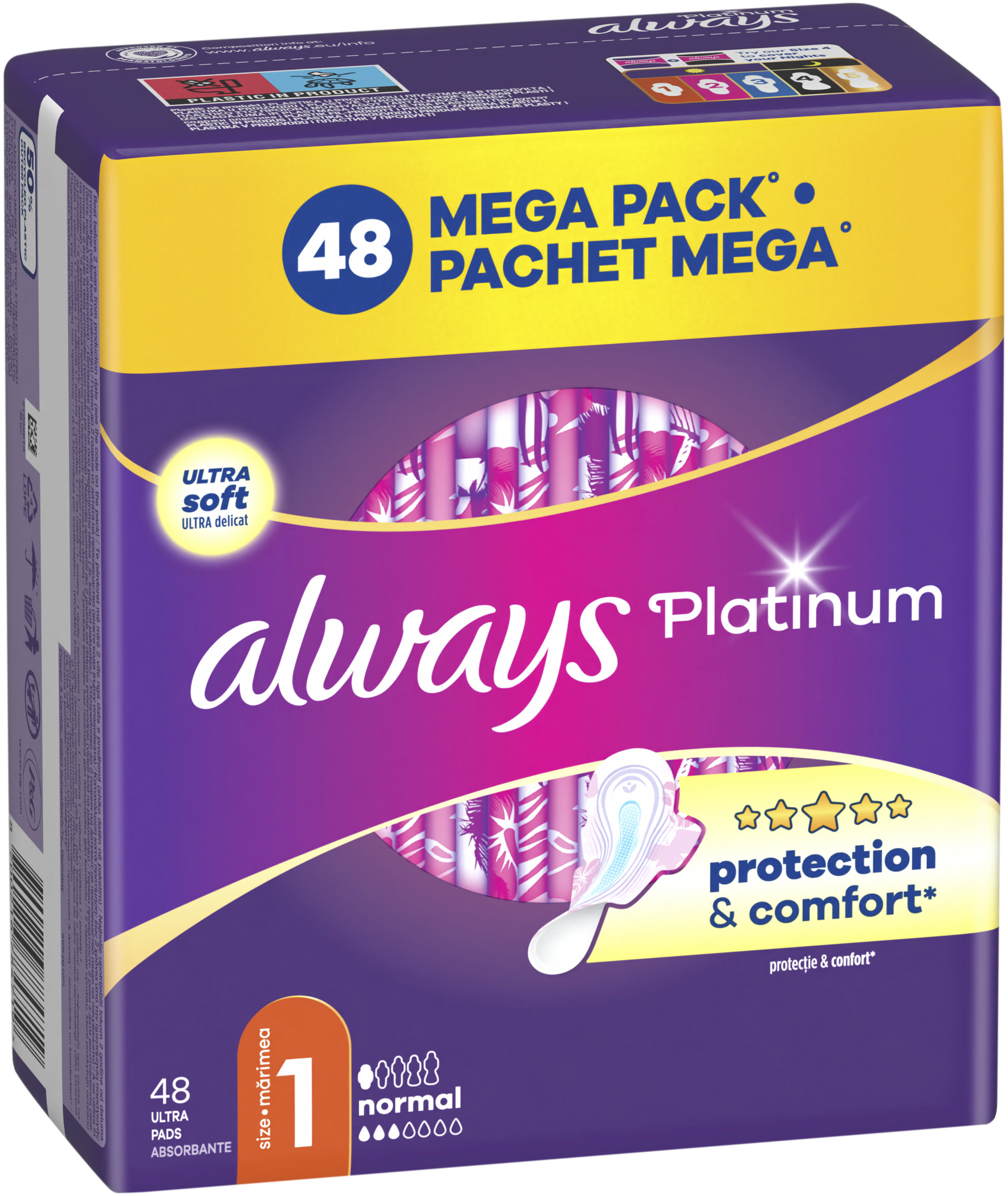 ALWAYS Platinum Normal 48 ks