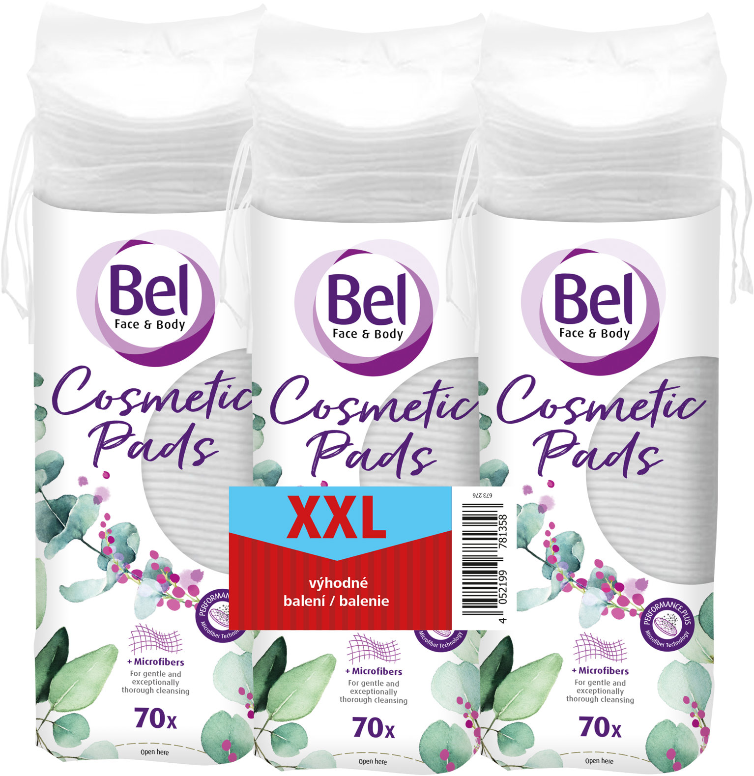 BEL Cosmetic Economy XXL pack 3 × 70 ks