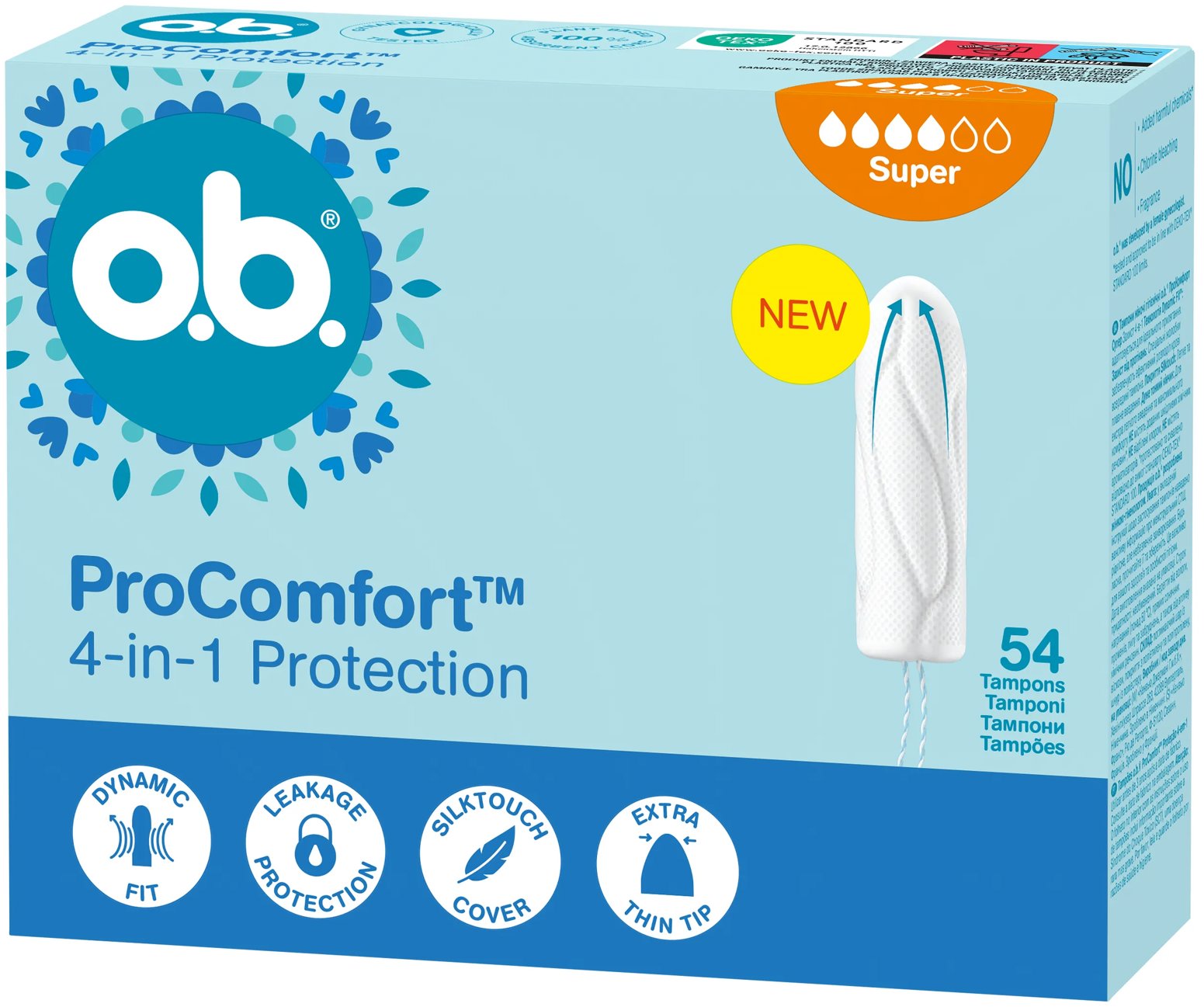 O.B. ProComfort Super 54 ks
