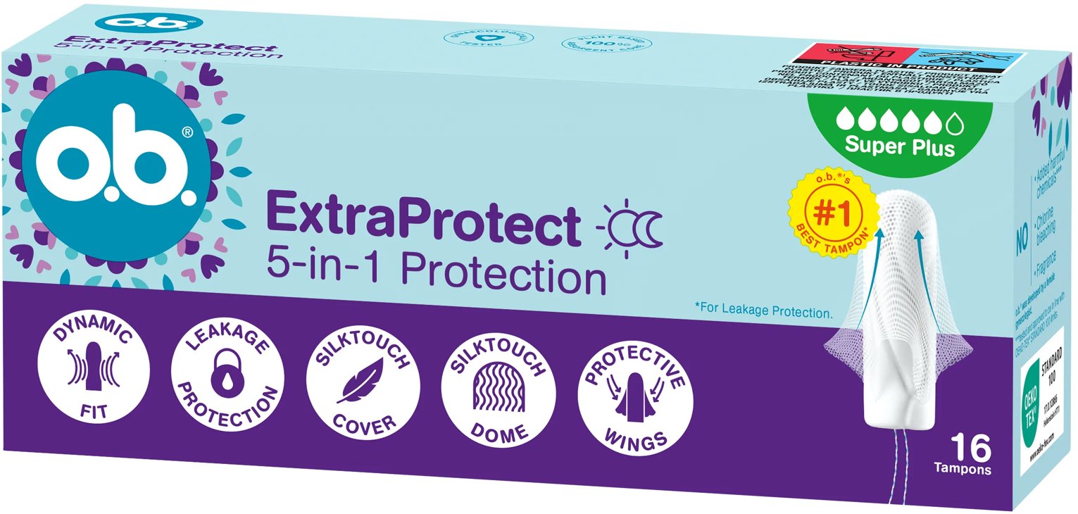 O.B. Extra Protect Super Plus 16 ks