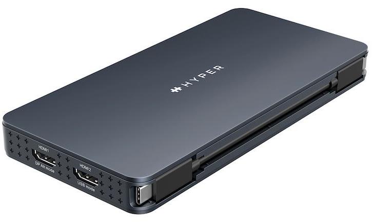 HyperDrive Universal Silicon Motion USB-C 10v1 Dual HDMI