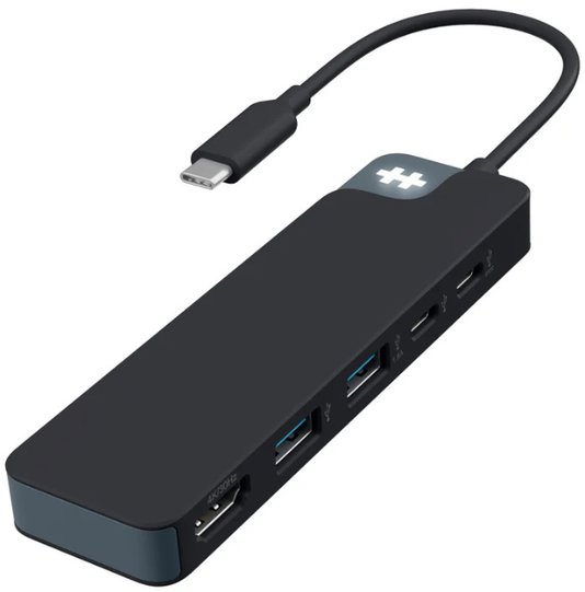 HyperDrive Flex 5 Port USB-C Hub, černý