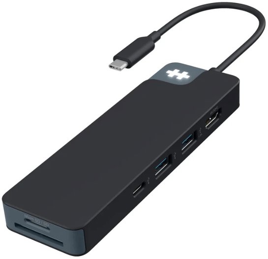 HyperDrive Flex 8 Port USB-C Hub, černý