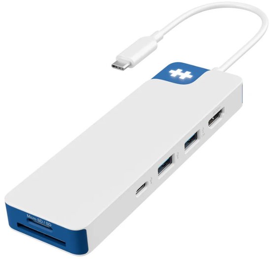 HyperDrive Flex 8 Port USB-C Hub, modrý