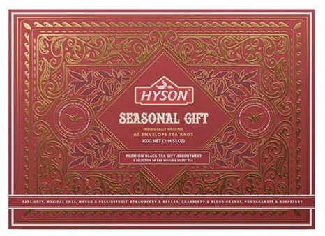 Hyson Seasonal Gift Black Tea Collection 112 g (60 sáčků, kolekce čajů)