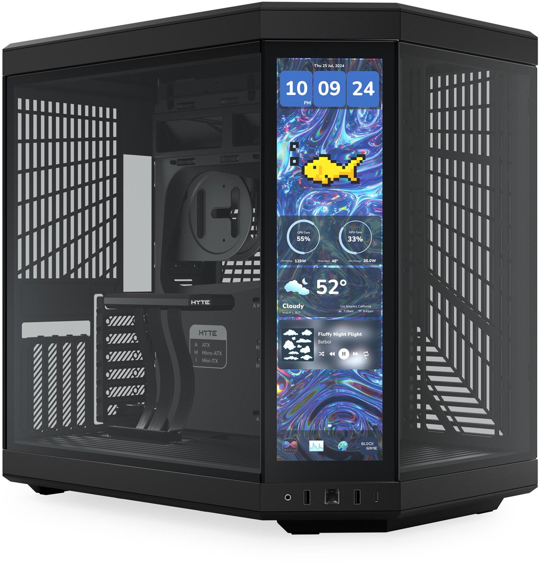 HYTE Y70 Touch Infinite Pitch Black