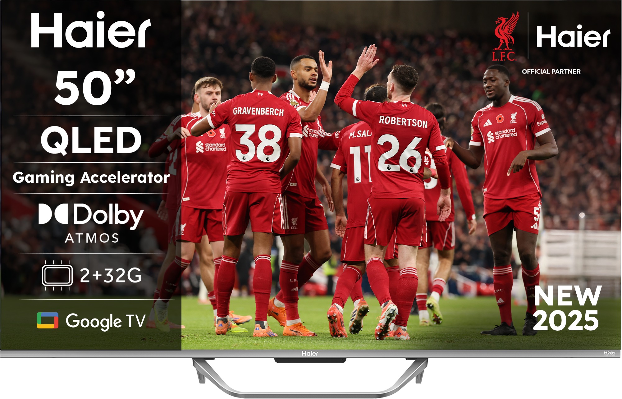 50" HAIER H50Q80FUX
