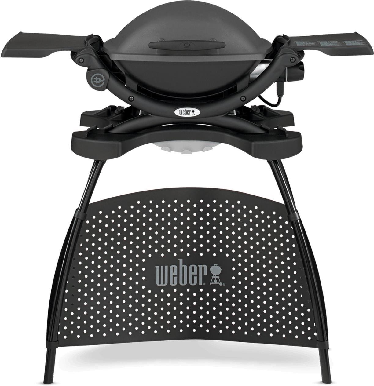 WEBER Elektrický gril Q 1400 Stand Dark Grey