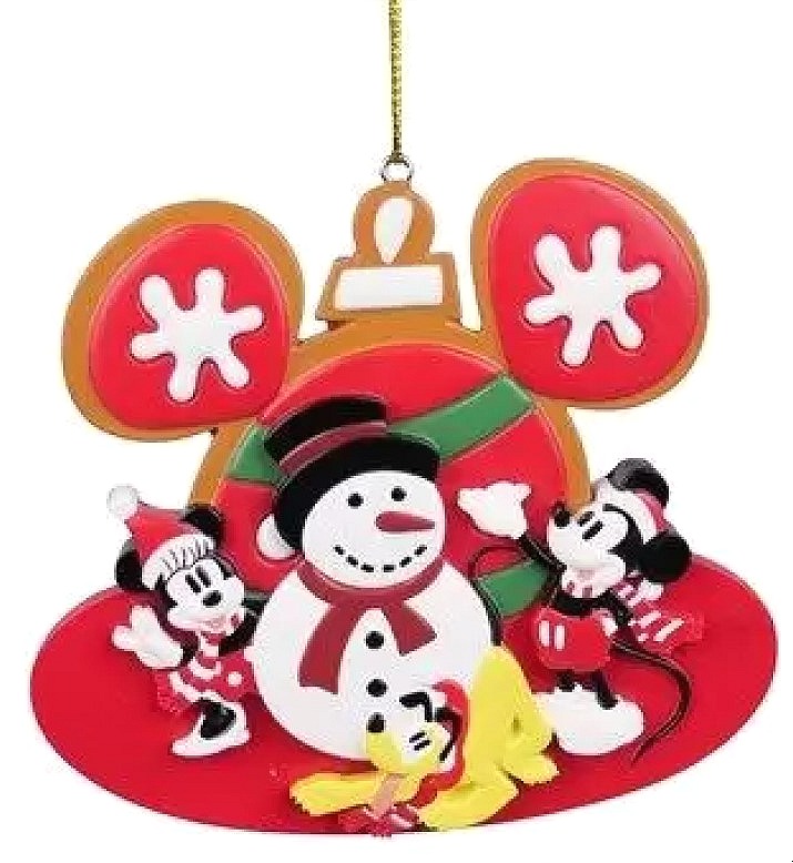 CHRISTMAS INSPIRATION Vánoční ozdoby - Disney, Mickey a sněhulák