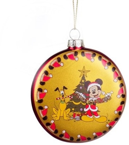 Disney Vánoční ozdoba Mickey a Pluto